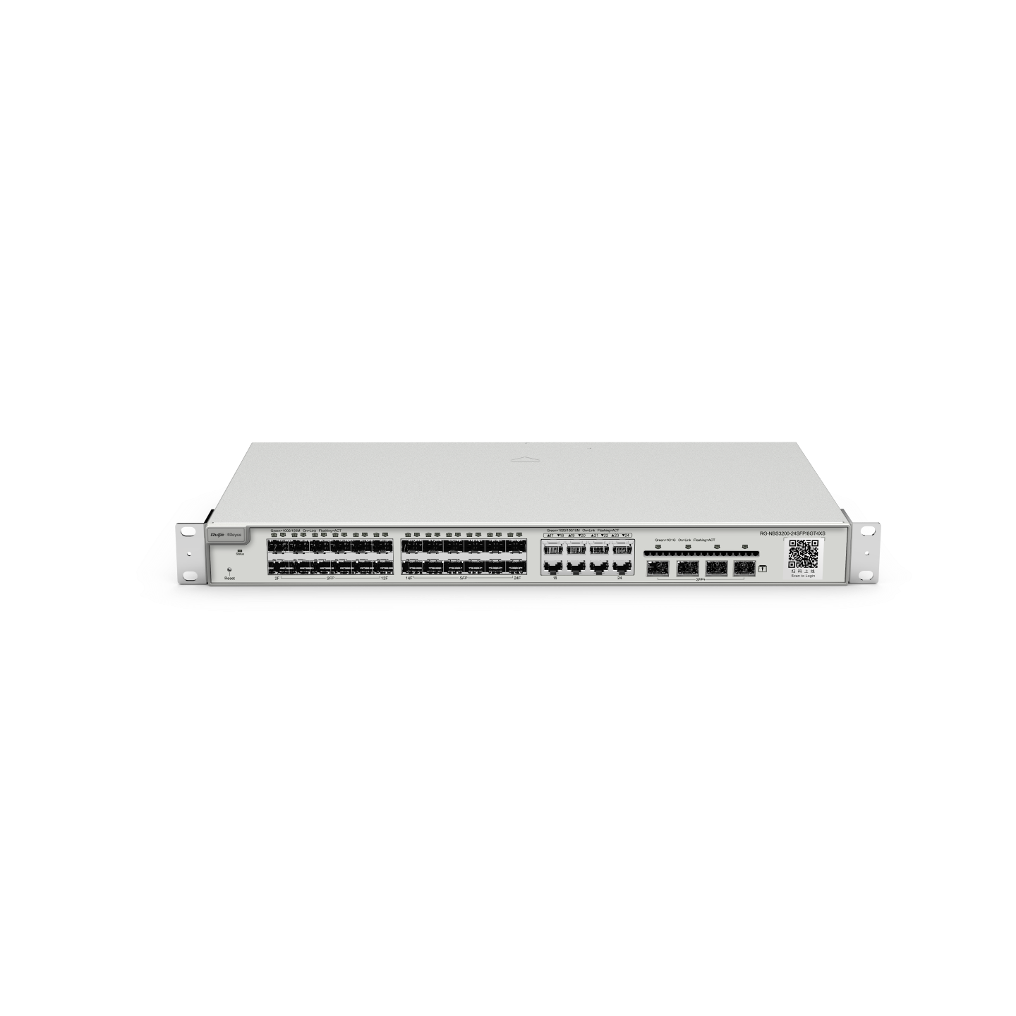 Ruijie RG-NBS3200-24SFP/8GT4XS 24-Port SFP L2 Managed 10G Switch