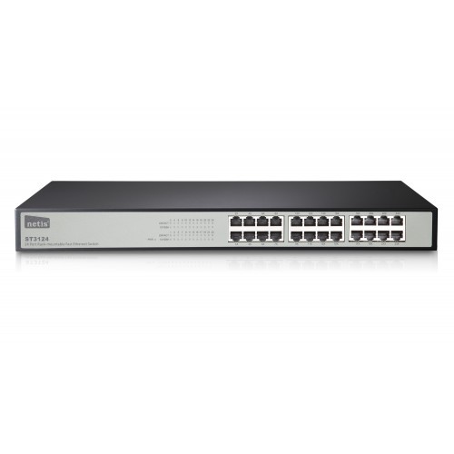 Netis ST3124 24 Port Fast Ethernet Rackmount Switch