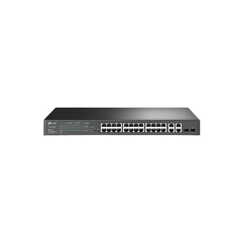 TP-LINK TL-SL2428P V4 JETSTREAM 24-PORT 10/100MBPS  4-PORT GIGABIT SMART SWITCH WITH 24-PORT POE SURVEILLANCE SWITCH
